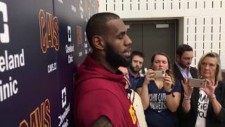 LeBron James on new Cavaliers adjusting to playing together | ESPN