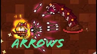 (Soul Knight) DUAL MAGIC BOW VS VOLCANIC SANDWORM!!!