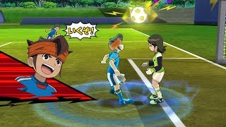 Inazuma Eleven Go Strikers 2013 Inazuma Japan Vs Inazuma Girls Wii 1080p (Dolphin/Gameplay)