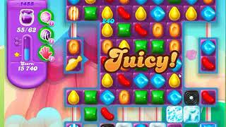 Candy Crush Soda Saga Level 1458 first try