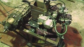 Мотоблок своими руками Mini Home made tractor