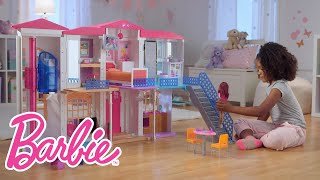 The Interactive Barbie "Hello Dreamhouse" at Play | Barbie