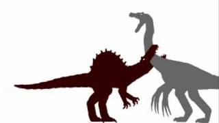 PDFC - Spinosaurus vs Therizinosaurus