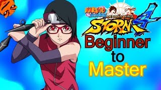 (Sarada Uchiha) - Beginner to Master - Naruto Shippuden Ultimate Ninja Storm 4 Tutorial