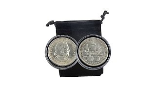 1892 and 1893 Christopher Columbus Silver Half Dollar Set