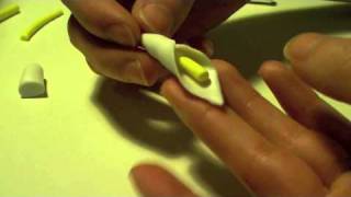 Calla Lilies Polymer Clay Tutorial