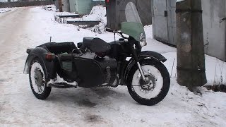 Выходные на мотоцикле Днепр