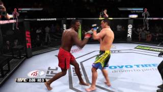 EA SPORTS™ UFC от сетки с прыжка + добивание