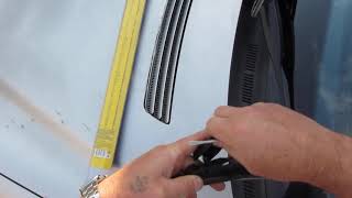 Мерседес W 210 замена щетки стеклоочистителя