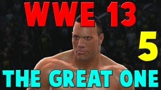 WWE 13 Attitude Era The Great One Gameplay Walkthrough Part 5 - Rock Screwed Mankind