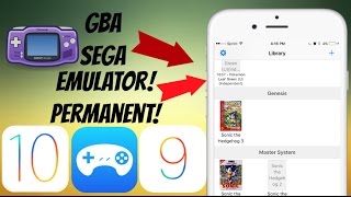 GBA,SEGA EMULATOR ON IOS 10 and IOS 9 (Provenance) (BETA 1 ONLY) (IPod TOUCH,IPHONE, IPAD)