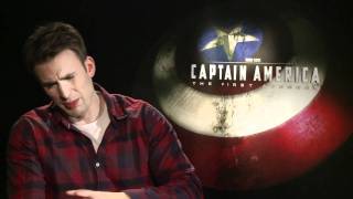 CHRIS EVANS, O CAPITÃO AMÉRICA. REPÓRTER HOLLYWOOD EXCLUSIVO!