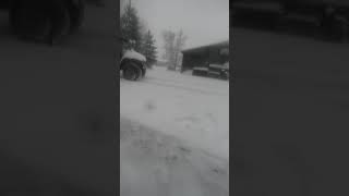First snow with Honda Trx200 1984