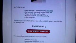 How to get 600  free visitors per hour!