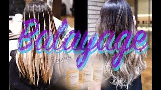 バレイヤージュ はやりの ホワイティーベージュ 外国人風 おすすめ 本場 海外 ヘアカラー #バレイヤージュ ＃外国人風カラー