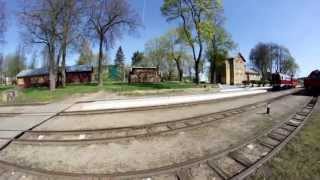 Siaurukas. Anykščiai - Troškūnai 2012; Lithuanian narrow gauge railway. УЖД в Литве