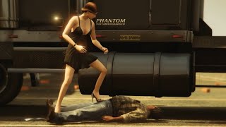 Ballbusting Fights Compilation GTA 5 (Rockstar Editor PS4)