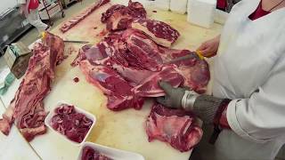 Жиловка говяжей лопатки профессионалом 80 лвла.  Beef spoon professional