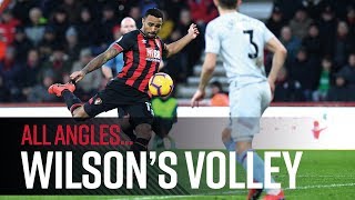 EVERY ANGLE | Callum Wilson's spectacular volley against West Ham