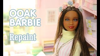 Ooak Barbie doll by Nerea Pozo (fashionista) Custom repaint doll