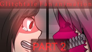 (Glitchtale) Chara VS Betty - Animation Part 2  Glitchtale fan animation (คาล่า VS เบตตี้)