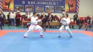 Чемпионат России по каратэ WKF 2013 кисловодск