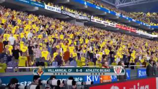 Вильярреал - Атлетик Бильбао. Примера дивизион. PES 2017
