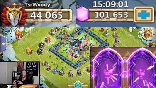 20 Day Old Account 100,000 Gems For Hero Collector LETS GO Castle Clash