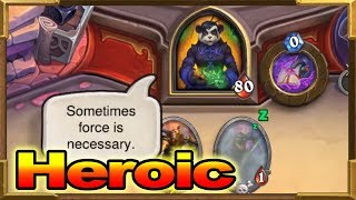 Hearthstone:[HEROIC] New Warrior Hero | Chapter 4 of The Dalaran Heist (The Underbelly) WARRIOR