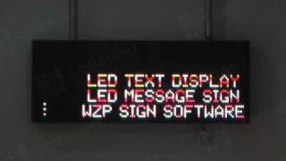 Indoor LED Moving Message Display