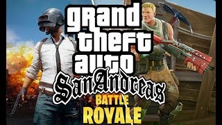 DESCARGAR Y JUGAR GTA SAN ANDREAS BATTLEGROUNDS- BATTLE ROYALE/PUGB/FORTNITE- POCOS REQUISITOS -2018