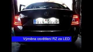 Škoda Octavia III, (A7) (MK3) - nakódování  RZ na LED.