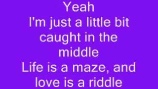 The Show-Lenka-LYRICS on screen