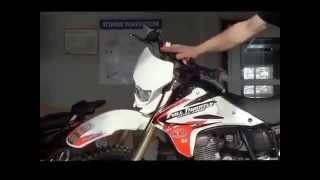 Мотоцикл кроссовый KAYO  T2  двиг  ZS 250cc возд  охл  видео