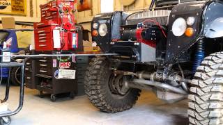 First test red winch hornet 12v