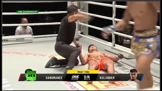 WATCH: Muay Thai fighter put to sleep with brutal knockout!