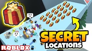 ALL *NEW* SECRET GIFTED PRESENT LOCATIONS (Roblox Bee Swarm Simulator)