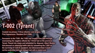 B.O.W. Battle Data - Tyrant (Resident Evil)