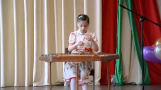 София Богданова. Гимназия №17, Минск. Отчетный концерт_2015