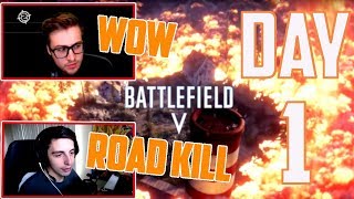 Battlefield V - Gameplay Shroud Aim Bot Stodeh Beast Mode Streamers First Reactions