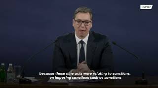 Serbia: Vucic backs UN resolution condemning Russian attack on Ukraine