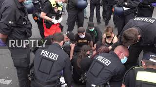 Germany: Extinction Rebellion activists call for climate action at Berlin rally