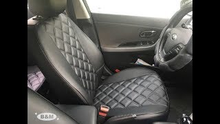 Чехлы из экокожи "B&M" на Kia Ceed-2