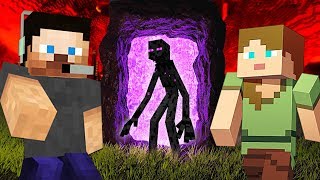 EXPLORING THE NETHER!! MINECRAFT w/ MY GIRLFRIEND!! (Minecraft #9)
