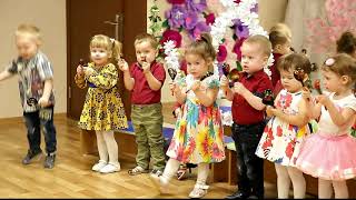 Первая младшая. Весенний утренник. 2018