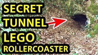 FINDING A SECRET TUNNEL IN FRANCE - Lego Train RollerCoaster