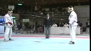 第22回全日本空手道選手権大会 4回戦　中村典彦戦　坂　栄孝