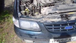 замена помпы ford telstar японец