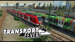 S-Bahn Bau | Transport Fever Schönbau | S04 #04