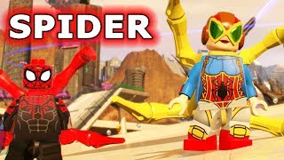 LEGO Marvel Superheroes 2 - ALL Versions of Spider-Man! Spider Gwen, Spider-man 2099 & More!